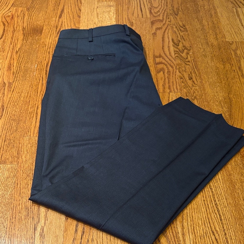 The Men’s Store Bloomingdale’s Men’s Charcoal Milano Pants Size 38 R